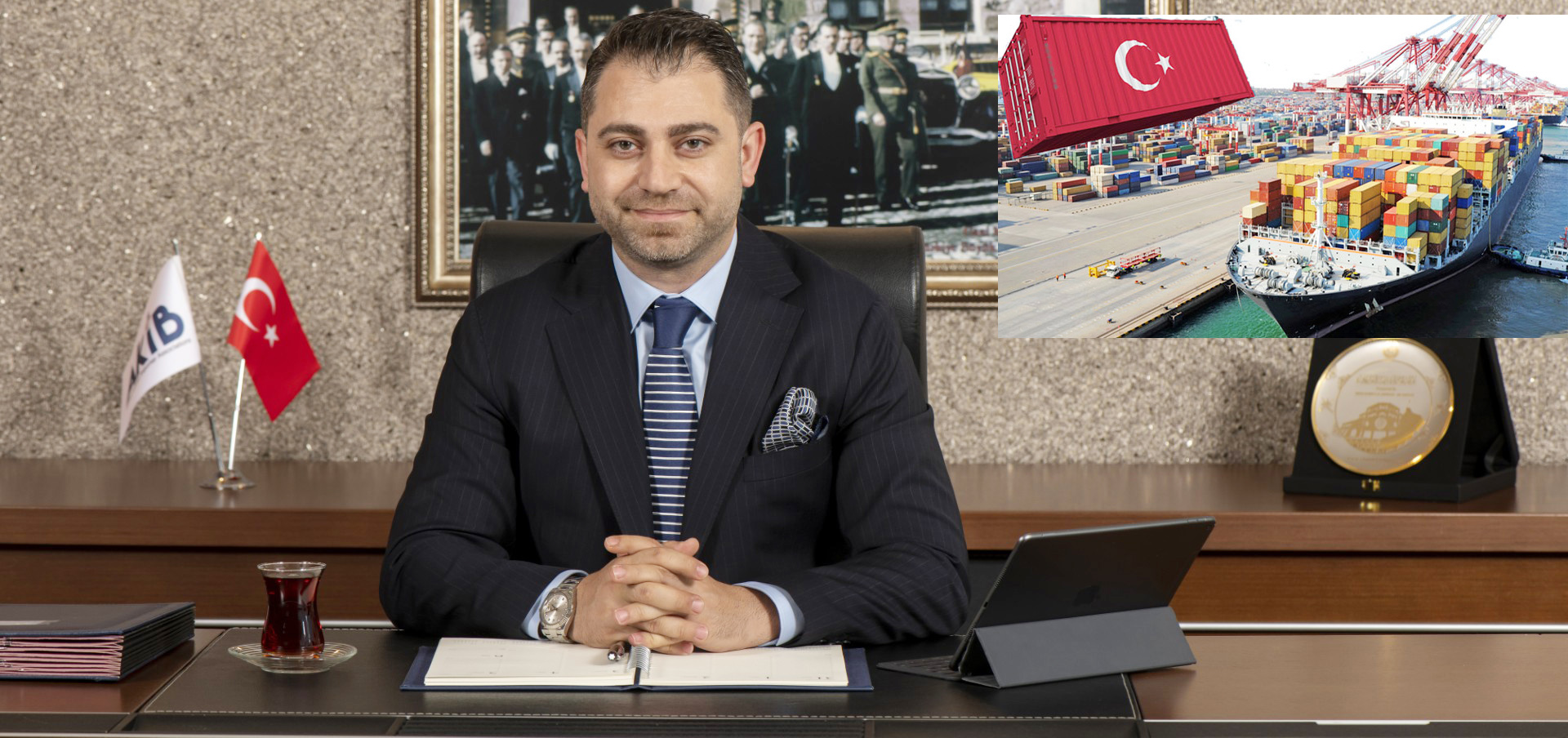 AHBİB BAŞKANI VEYSEL MEMİŞ: İLK YARIDA 900 MİLYON DOLARLIK İHRACAT GERÇEKLEŞTİRDİK