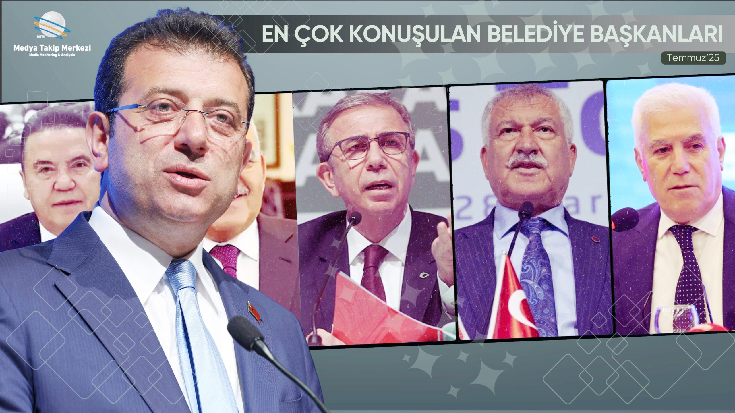 TEMMUZ AYINDA EN ÇOK EKREM İMAMOĞLU VE ZEYDAN KARALAR KONUŞULDU