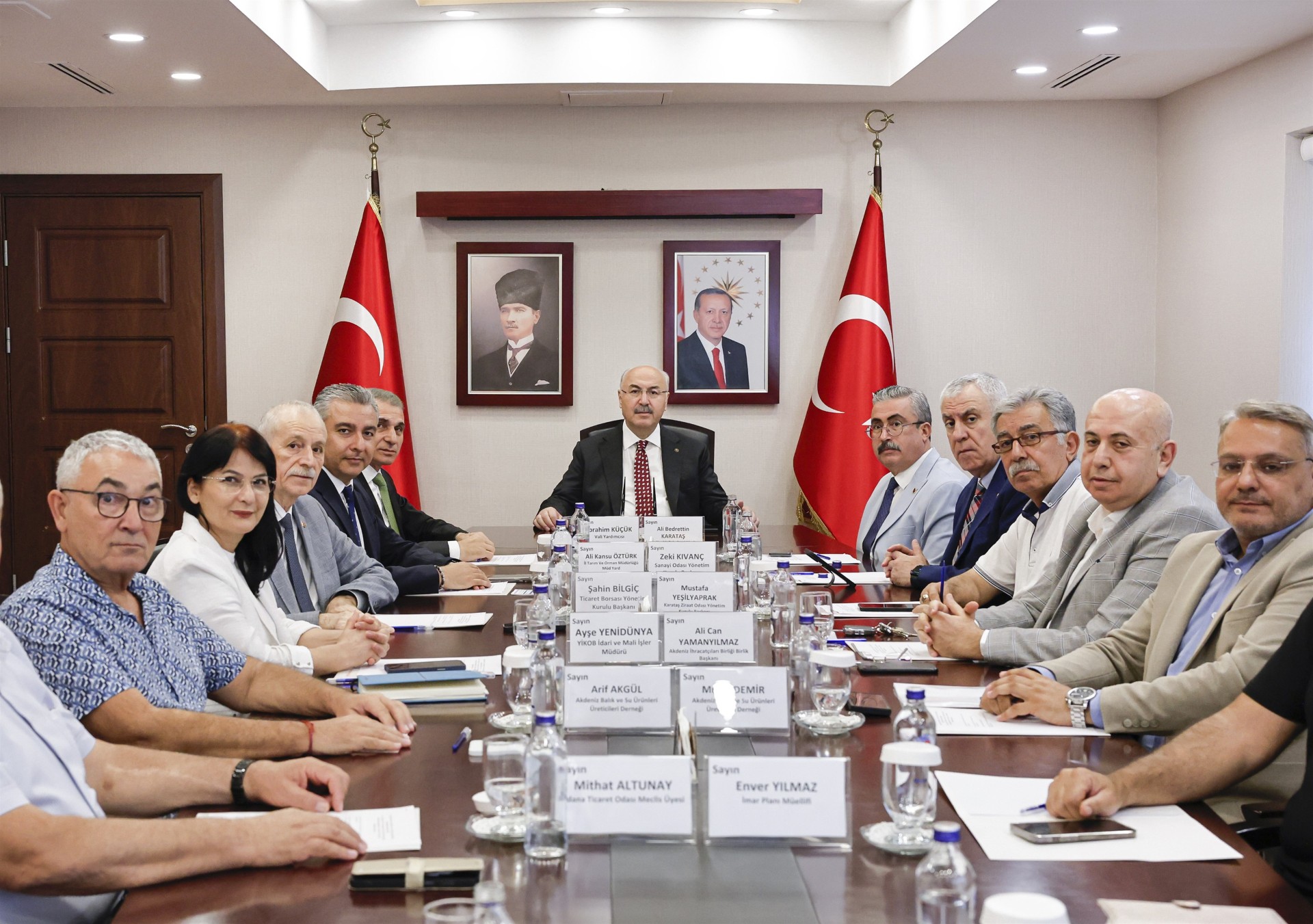 KARATAŞ TARIMA DAYALI İHTİSAS (SU ÜRÜNLERİ) ORGANİZE SANAYİ BÖLGESİ MÜTEŞEBBİS HEYET TOPLANTISI YAPILDI