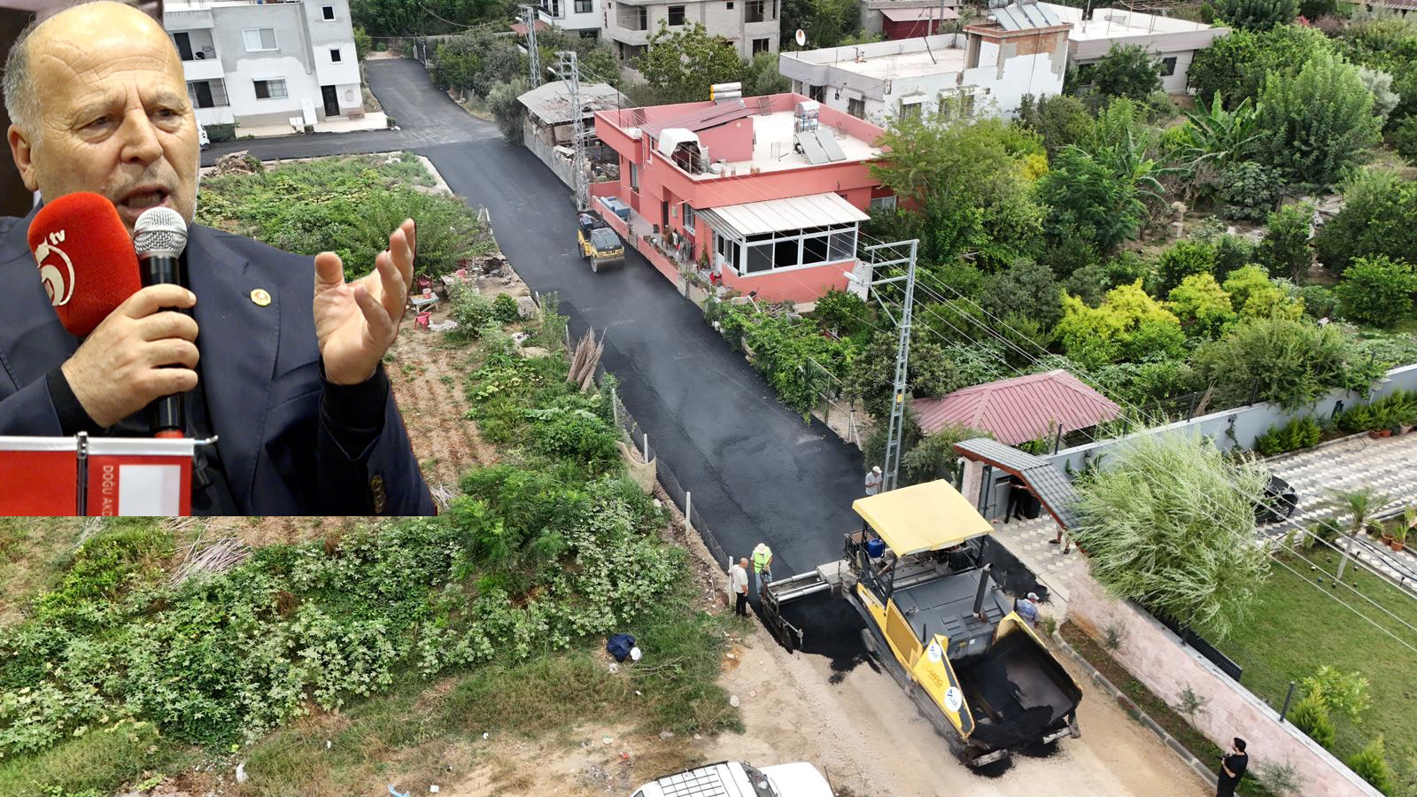 BAŞKAN DEMİRÇALI, YÜREĞİR’DE ASFALTSIZ YOL BIRAKMAYACAK