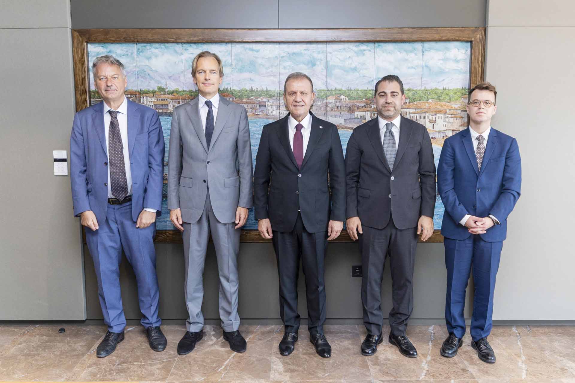 BELÇİKA İLE TİCARET KÖPRÜLERİ MERSİN’DEN GÜÇLENİYOR