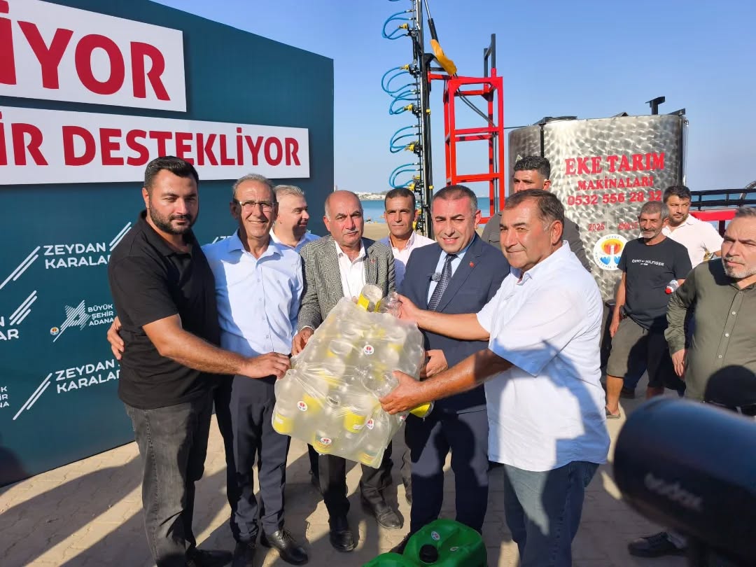 ADANA ÜRETİYOR, BÜYÜKŞEHİR VE YUMURTALIK DESTEKLİYOR