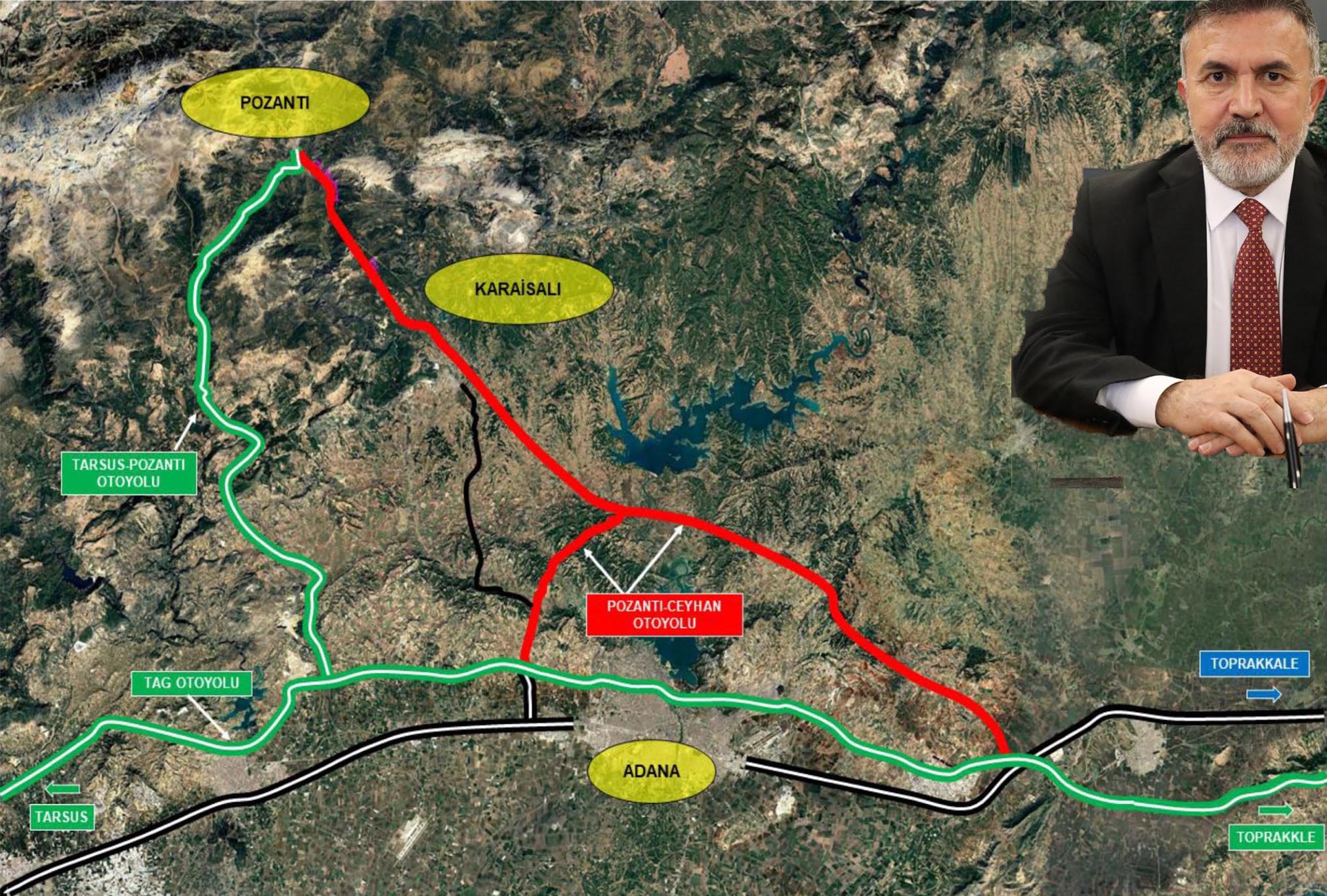 Adana’ya dev ulaşım yatırımı: Pozantı–Ceyhan otoyolu şehre nefes aldıracak