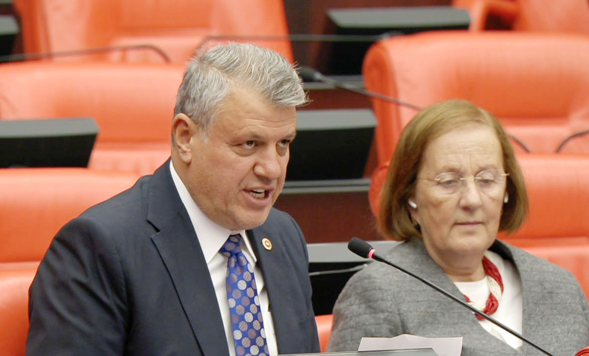 CHP’Lİ AYHAN BARUT; “FAİZE VAR TARIMA VE ÇİFTÇİYE YOK!” DEDİ