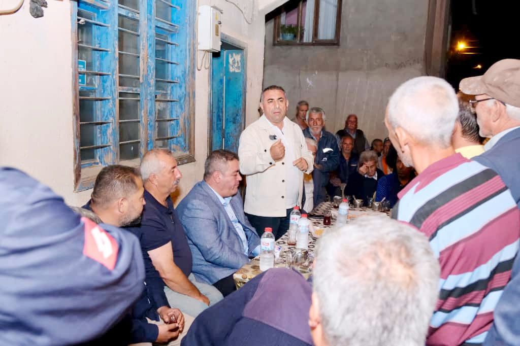 BAŞKAN VEKİLİ GÜNGÖR GEÇER, ALADAĞ VE KÖYLERİNDE HALKLA BİR ARAYA GELDİ