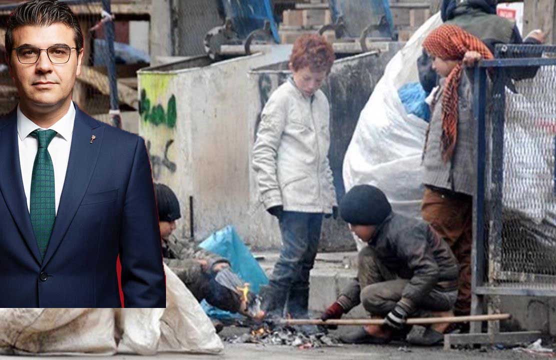 “TÜRKİYE’DE 2 MİLYON ÇOCUK AÇLIK SINIRINDA YAŞIYOR”