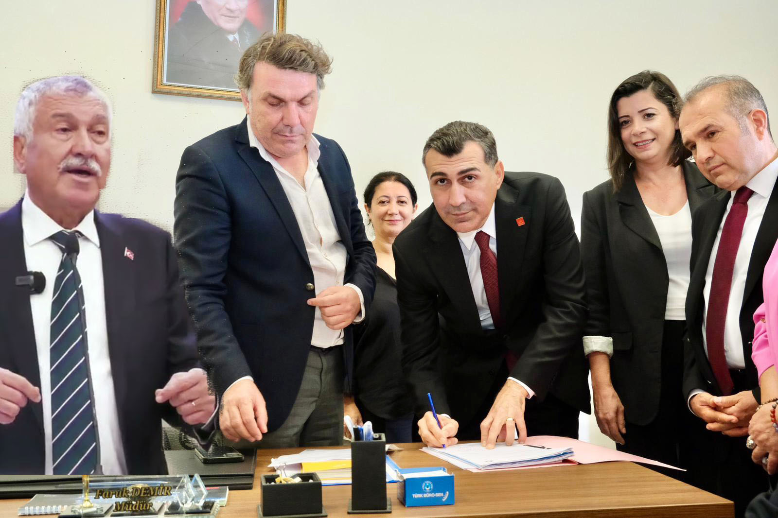 “ADANA’NIN BAŞKANI ZEYDAN KARALAR RUHEN VE SİYASETEN YANIMIZDADIR”