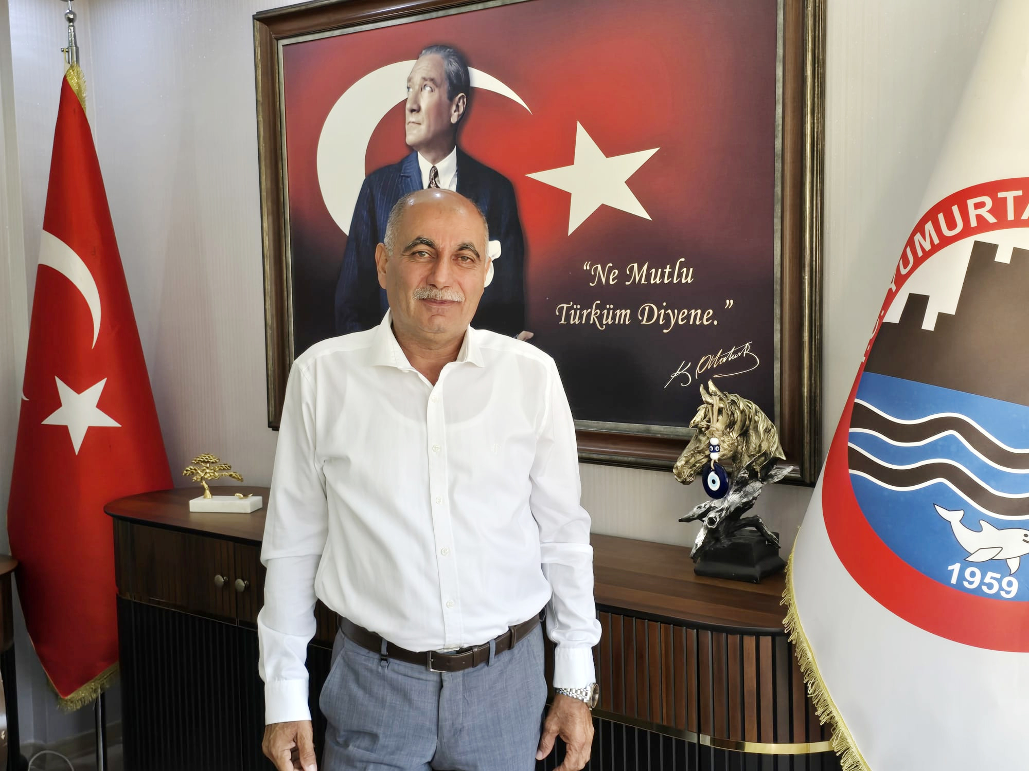 Başkan Altıok;  “Atatürk eşsiz bir liderdir” dedi