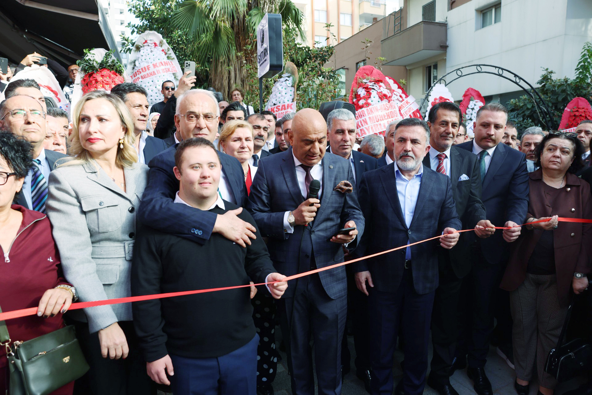 MHP ÇUKUROVA İLÇE BİNASI AÇILDI