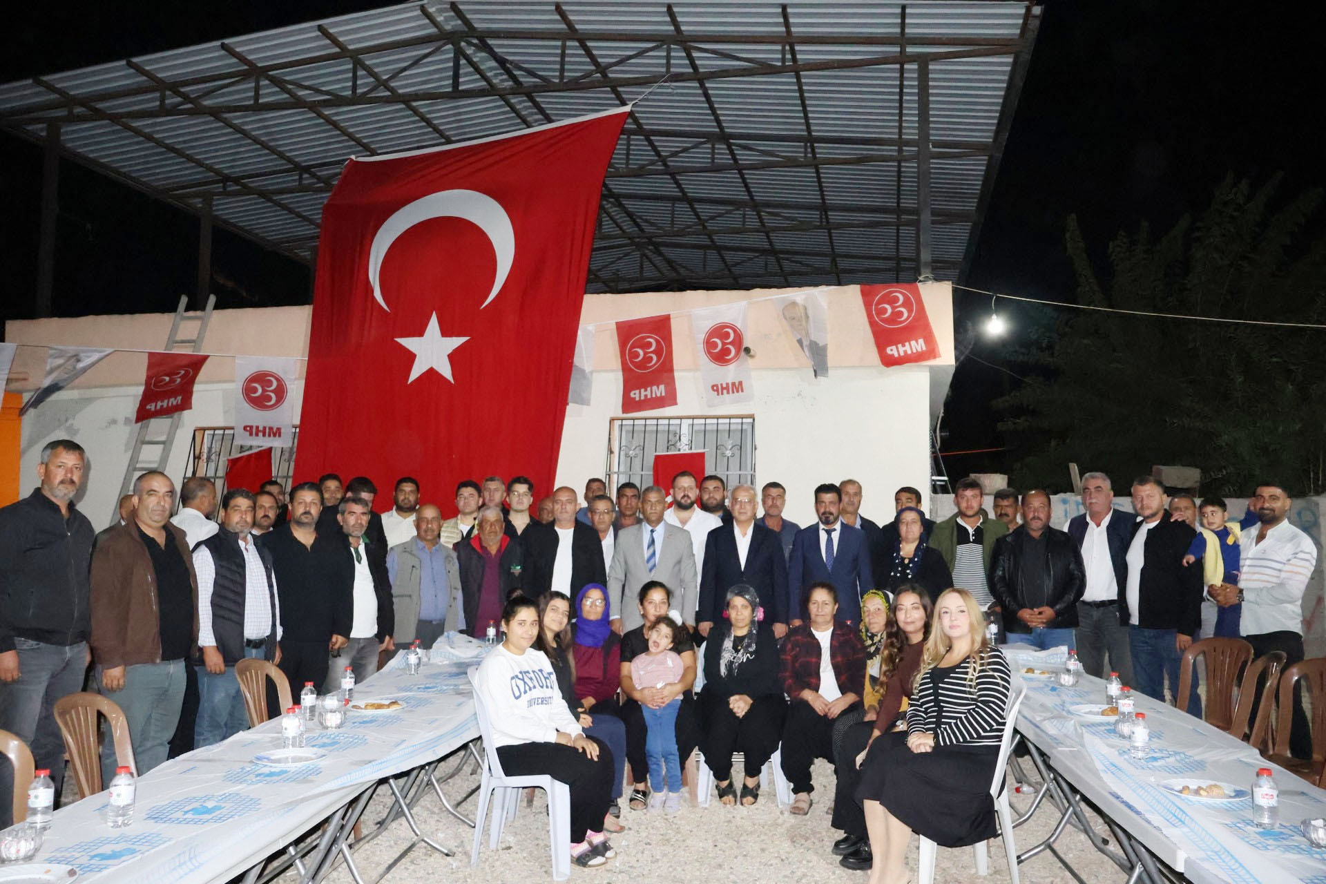 MHP ADANA TEŞKİLATI TÜM KADROSUYLA SAHAYA İNDİ