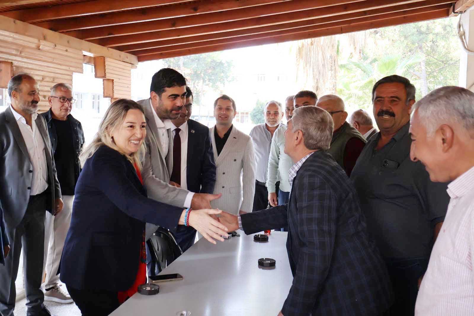 ANAHTAR PARTİ GENEL SEKRETERİ NİHAL AĞCA KOZAN’DA