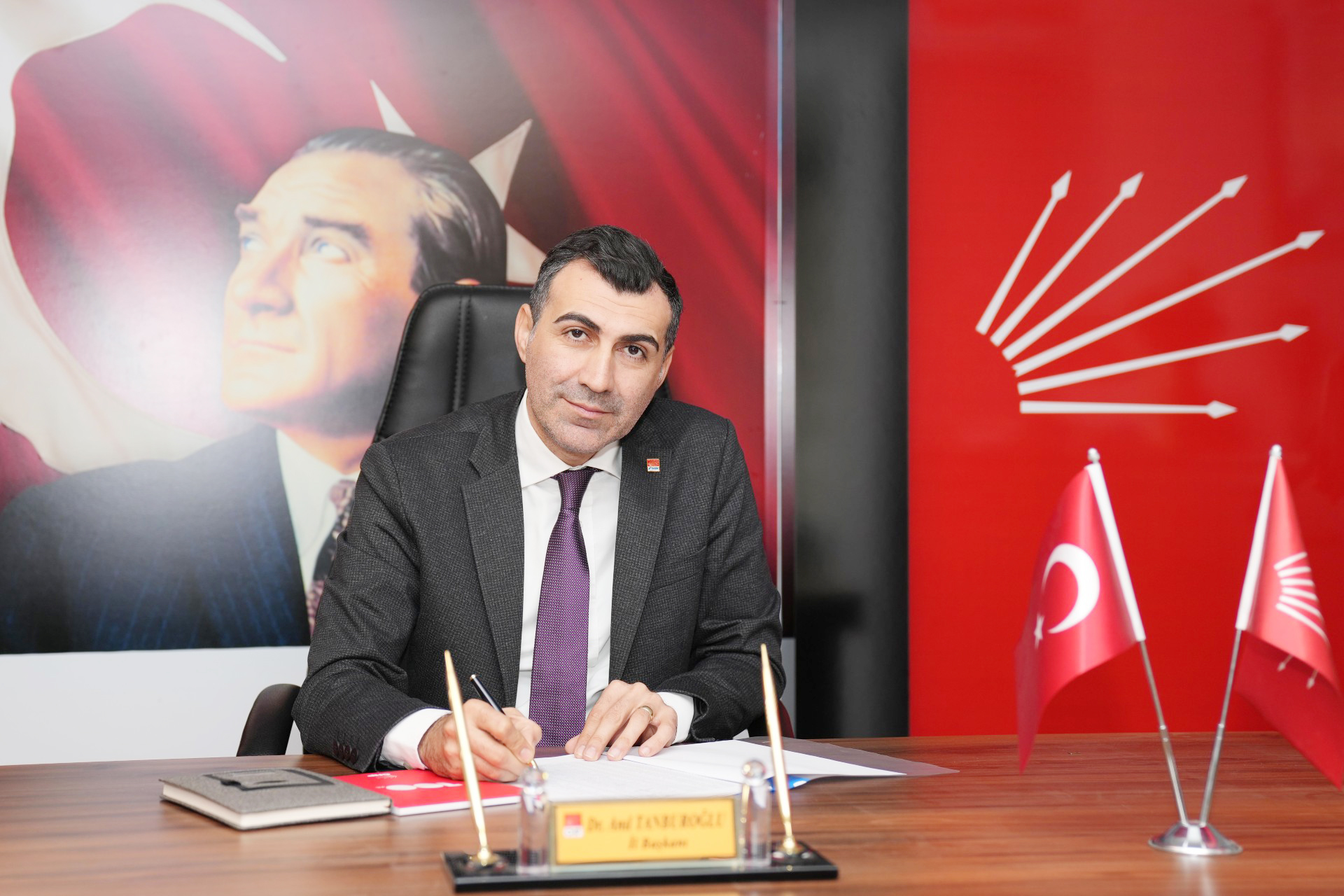 BAŞKAN TANBUROĞLU: “ATATÜRK’ÜN YAKTIĞI IŞIK HİÇ SÖNMEYECEK” DEDİ