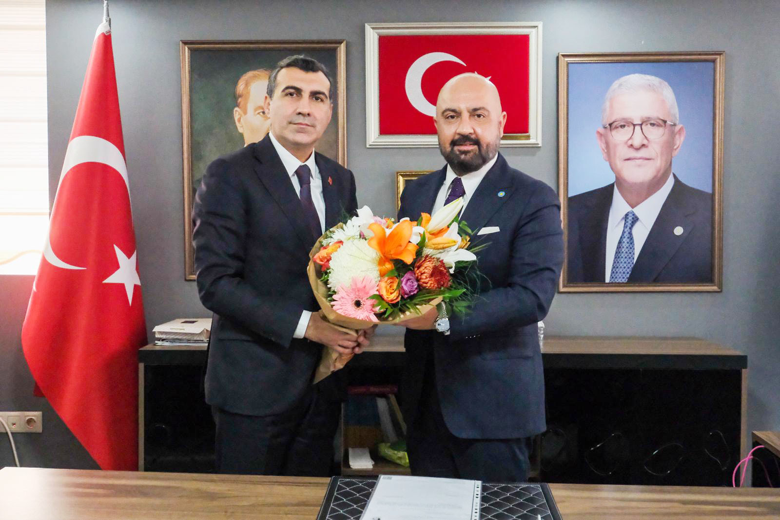 CHP ADANA İL YÖNETİMİ İYİ PARTİ’Yİ ZİYARET ETTİ